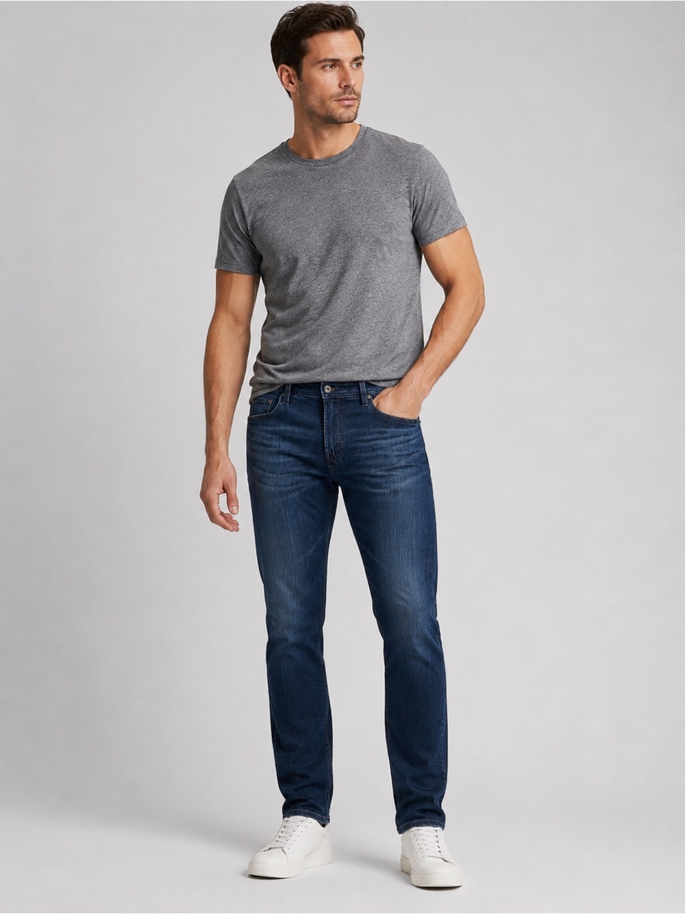 AG The Tellis Modern Slim Jeans Men’s 32x34 Dark Wash Designer Premium Denim